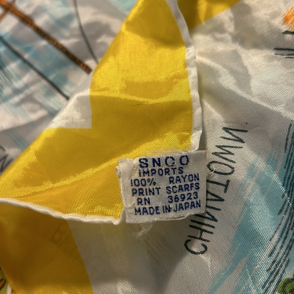 Vintage SAN FRANCISCO Souvenir Scarf - Picture 14 of 14